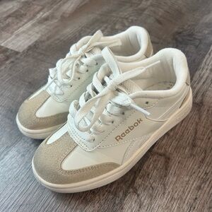 Reebok Kids Cream and Tan Sneakers